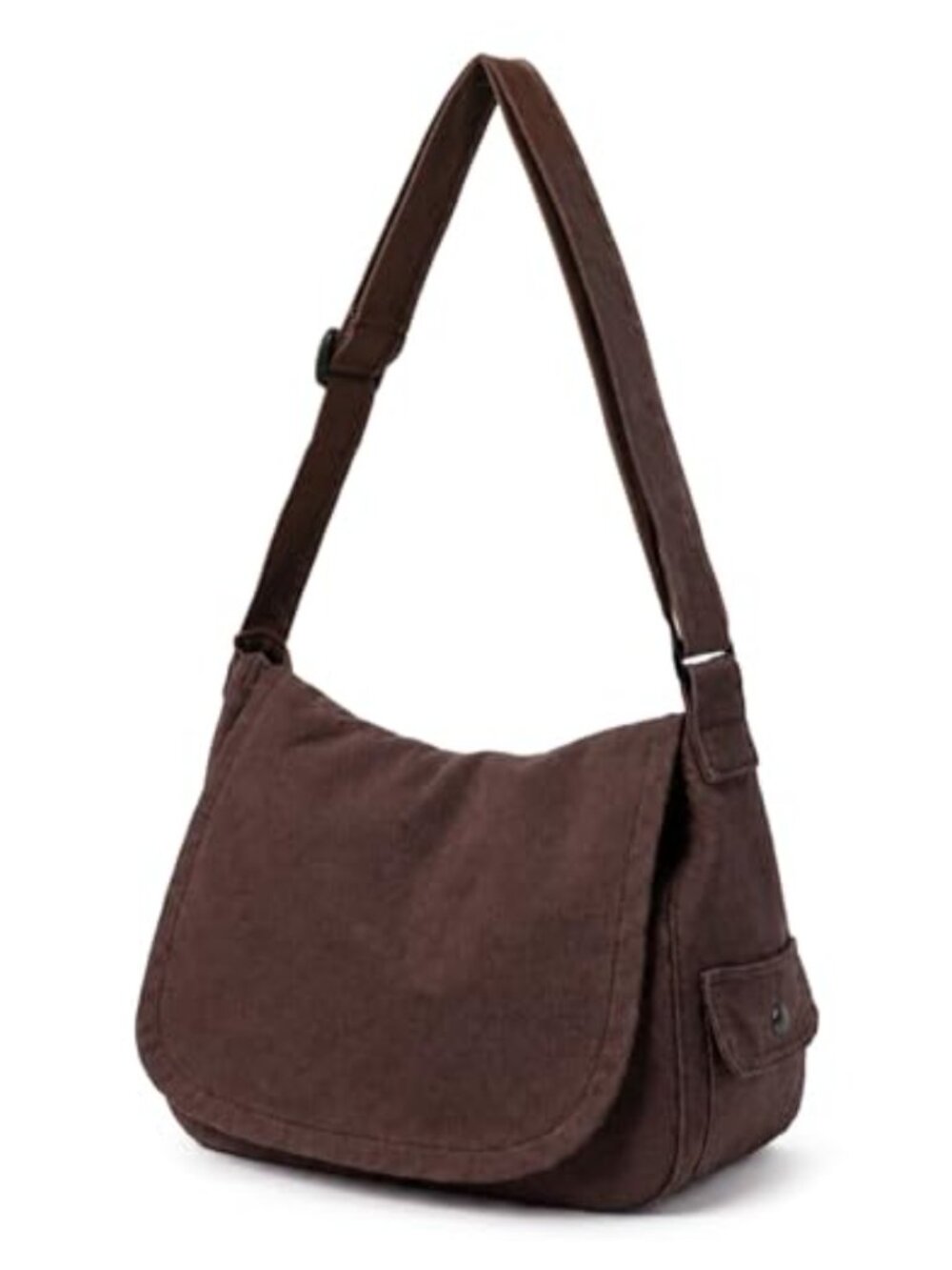 Canvas Messenger Tote Bag Large Hobo Crossbody Unisex